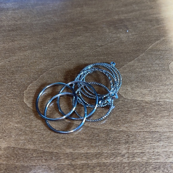 Stackable Silver Rings - Picture 2 of 2